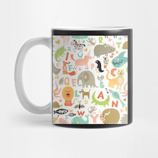 Animal Alphabet Mug